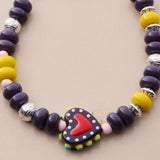 Heart Beaded Bracelet