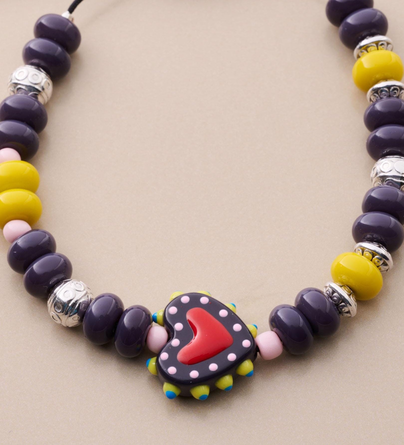 Heart Beaded Bracelet