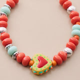 Heart Beaded Bracelet