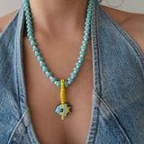 Fish Bead Necklace