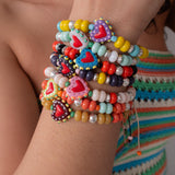 Heart Beaded Bracelet