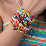 Heart Beaded Bracelet