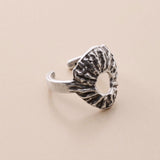 Silver Limpet Shell Ring
