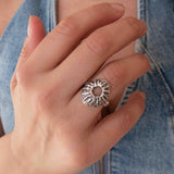 Silver Limpet Shell Ring