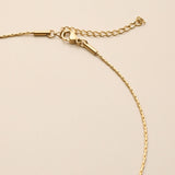 Gold Fish Charm Necklace With Enamel And Watermelon Pendant