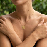 Gold Mini Heart Pendant Necklace
