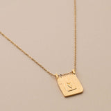 Gold Mini Heart Pendant Necklace