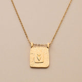 Gold Mini Heart Pendant Necklace