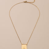 Gold Mini Heart Pendant Necklace