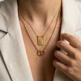 Gold Mini Heart Pendant Necklace