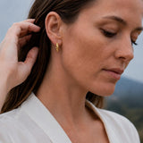 Gold Huggie Hoop Earrings, Plain Or Braided Small Hoops, Everyday Ear Stack Earrings