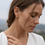 Gold Huggie Hoop Earrings, Plain Or Braided Small Hoops, Everyday Ear Stack Earrings