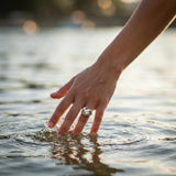 Silver 3D Shell Ring