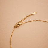 Gold Sun Compass Necklace