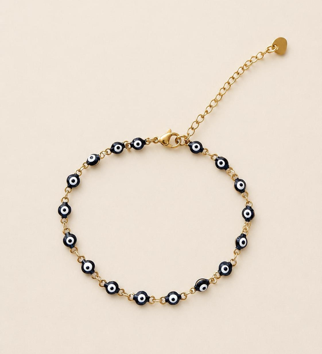 Gold Evil Eye Bracelet
