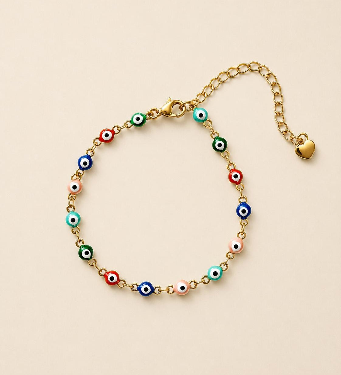 Gold Evil Eye Bracelet
