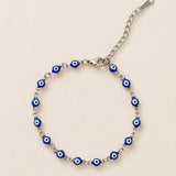 Silver Evil Eye Bracelet