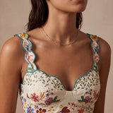 Two Tone Wavy Snake Chain Necklace