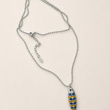 Colorful Fish Pendant Necklace with Ball Chain