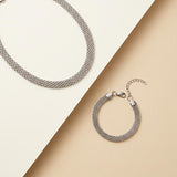 Silver Bismarck Chain Bracelet