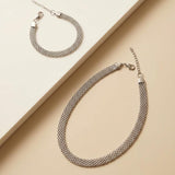 Silver Bismarck Chain Bracelet