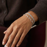 Silver Bismarck Chain Bracelet