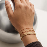 Gold Bismarck Chain Bracelet