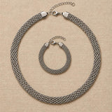 Silver Bismarck Chain Bracelet