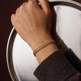 Gold Bismarck Chain Bracelet