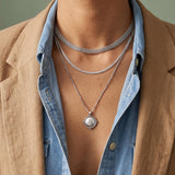 Silver Bismarck Chain Necklace