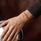 Gold Bismarck Chain Bracelet