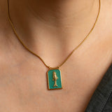 Gold Fish Necklace