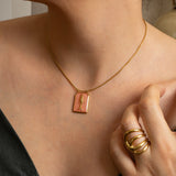 Gold Fish Necklace