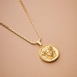 Gold Medusa Necklace