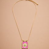 Gold Sacred Heart Necklace