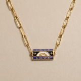 LOVE Barrel Pendant Necklace