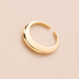 Gold Soft Dome Ring