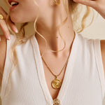 Gold Medusa Necklace