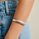 Silver Bold Cuff Bracelet