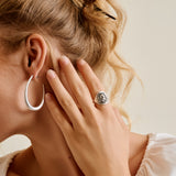Silver Medusa Ring